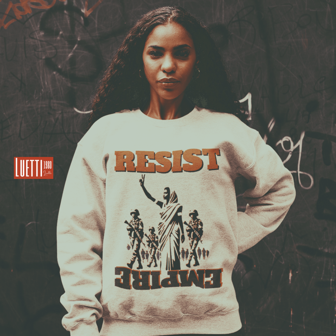 RESIST EMPIRE - Africa Edition Drop Shoulders Sweatshirt