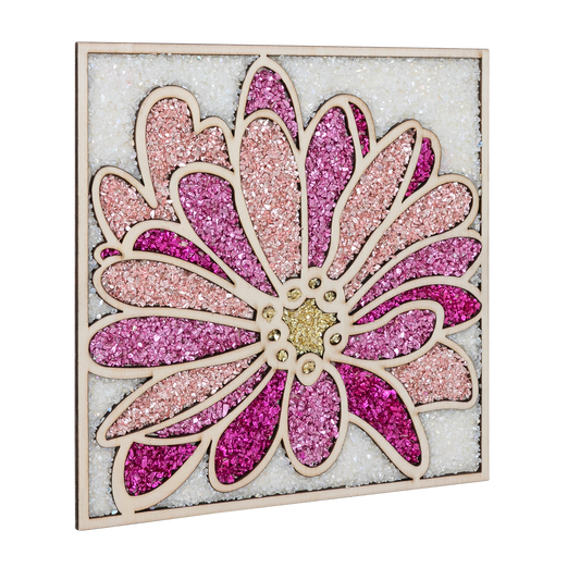 Crushed Glass Flower Kit