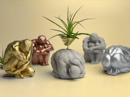 MALE BODY AIR PLANT HOLDER