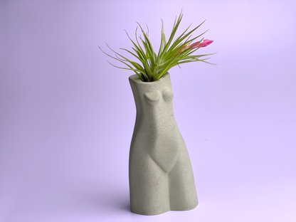 Female Body Vase | AIR PLANT HOLDER