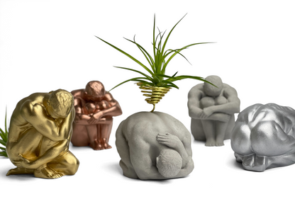 MALE BODY AIR PLANT HOLDER