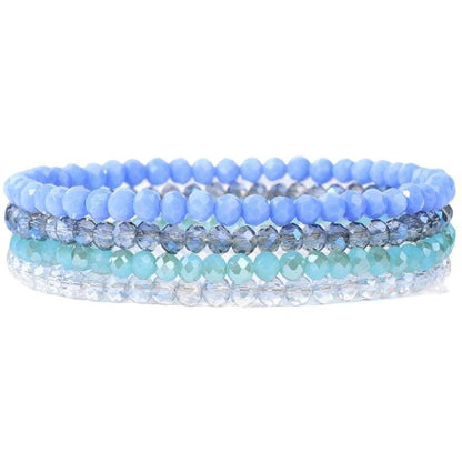 Vibranting Beaded Bracelet Set for Trendy Women Fashion