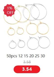 200pcs/Lot Metal DIY Jewelry Findings Jump Rings & Split Rings