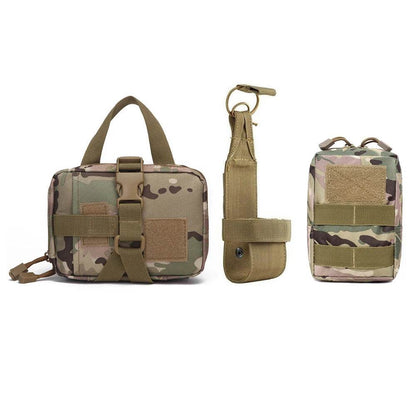 3Pcs Dog Tactical Bags with 2Pcs Pouches and Belt Holder