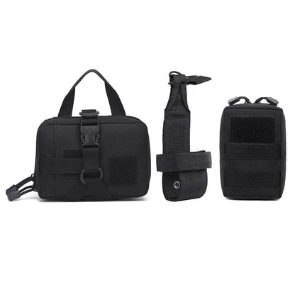 3Pcs Dog Tactical Bags with 2Pcs Pouches and Belt Holder