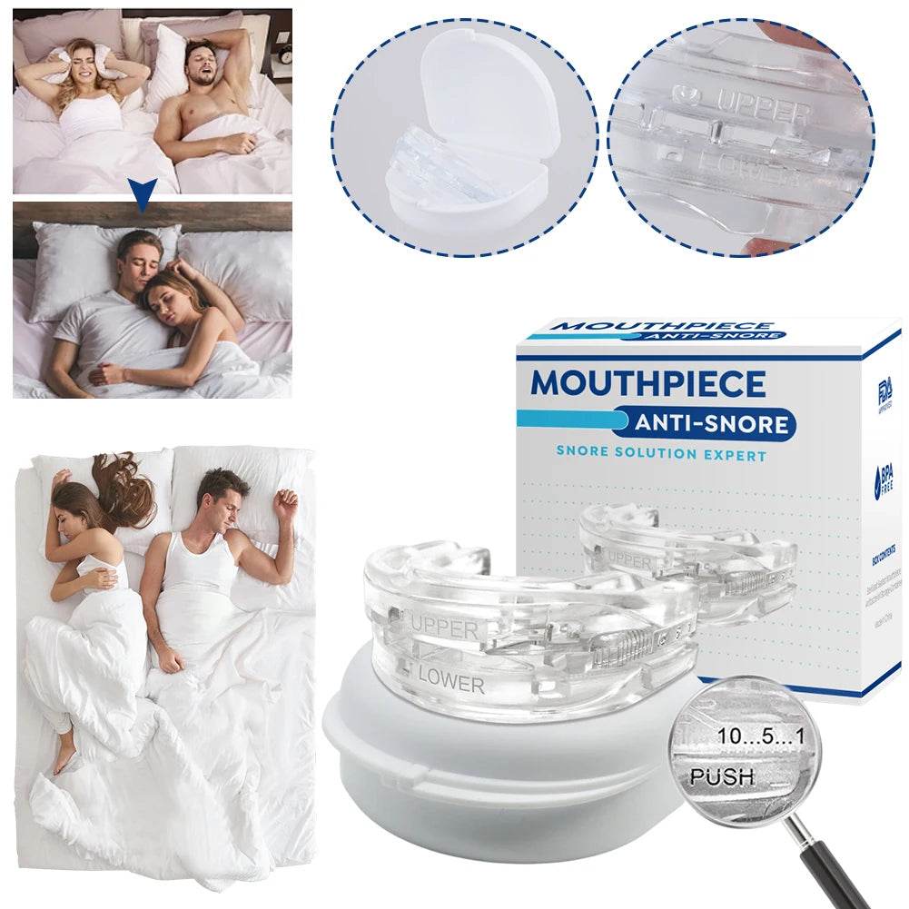 Portable Anti Snoring Devices with Storage Box for Sleep Quality