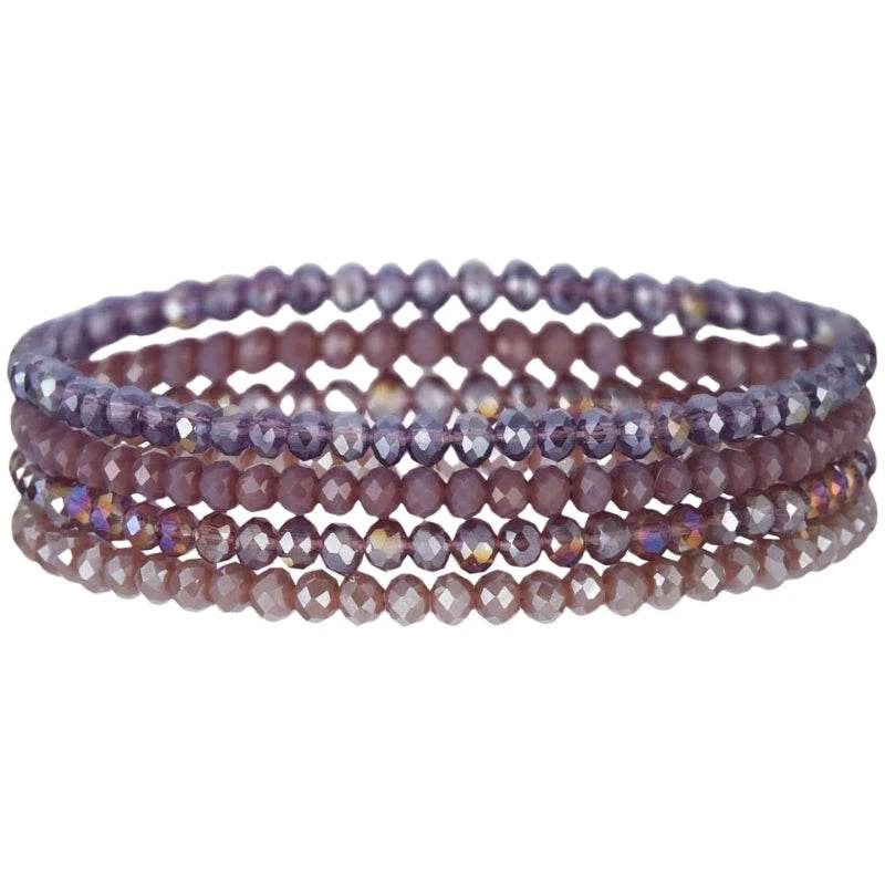 Vibranting Beaded Bracelet Set for Trendy Women Fashion