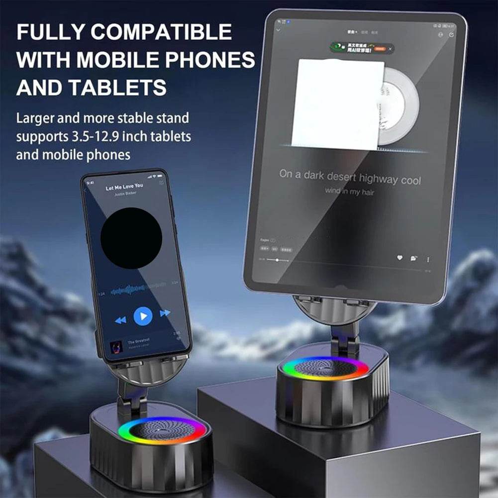 5 in 1 Bluetooth-compatible Audios Power Banks Speaker Stand