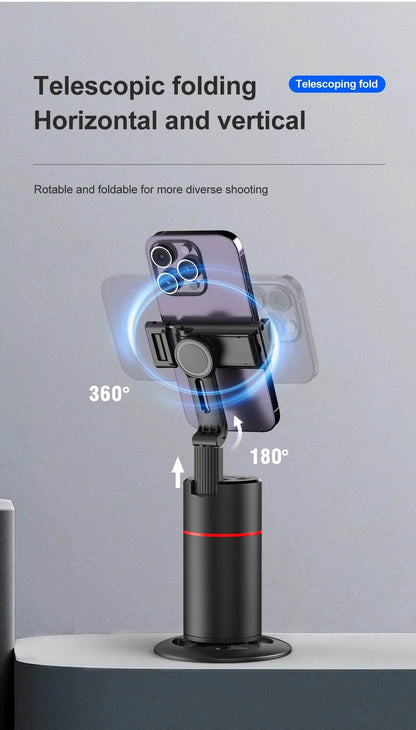 Selfieshow P02 Gimbal 360 Rotation AI Tracking Stabilizer