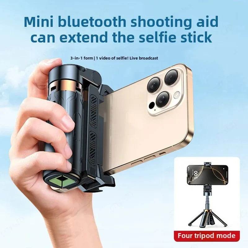 Super Mini Selfie Stick Bluetooth Remote Phone Holder Aid