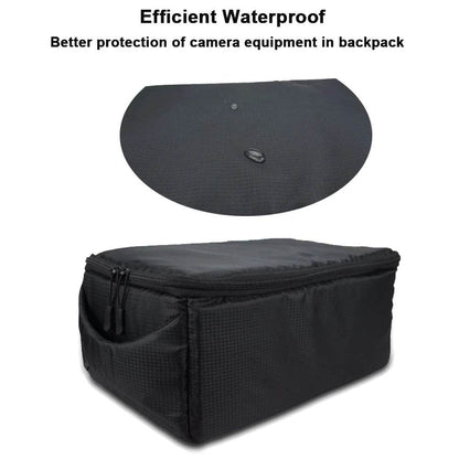 Shockproof DSLR Camera Bag with Waterproof Liner Protection