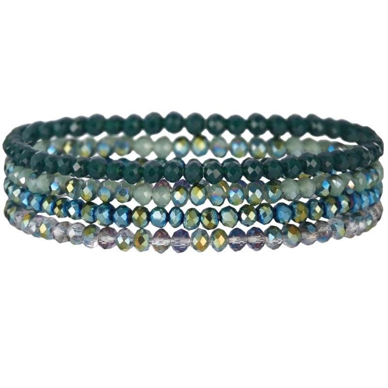 Vibranting Beaded Bracelet Set for Trendy Women Fashion