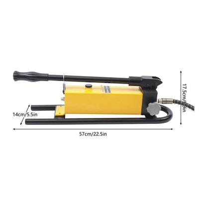 70Mpa Manual Hand Hydraulic Power Pack 1500CC Capacity