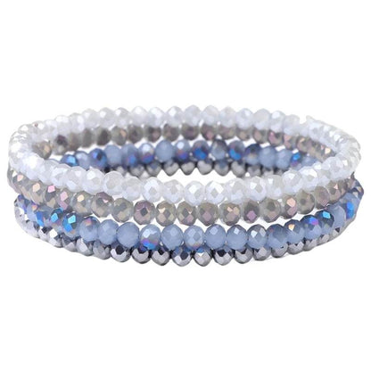 Vibranting Beaded Bracelet Set for Trendy Women Fashion