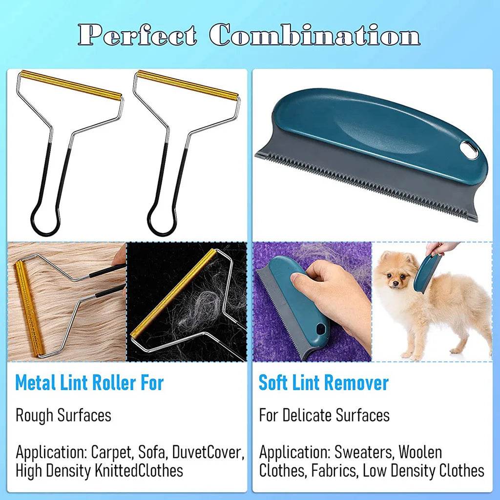 Portable Lint Remover for Clothes and Fabrics Cleaning Tool