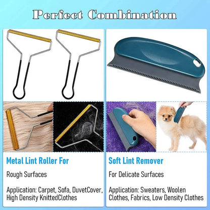 Portable Lint Remover for Clothes and Fabrics Cleaning Tool