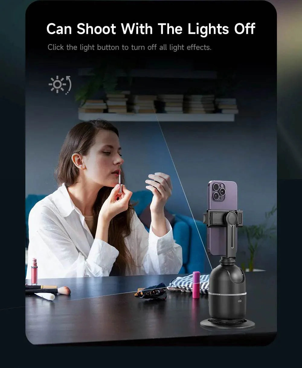 Selfieshow P03 Gimbal Stabilizer with 360 Rotation Tracking