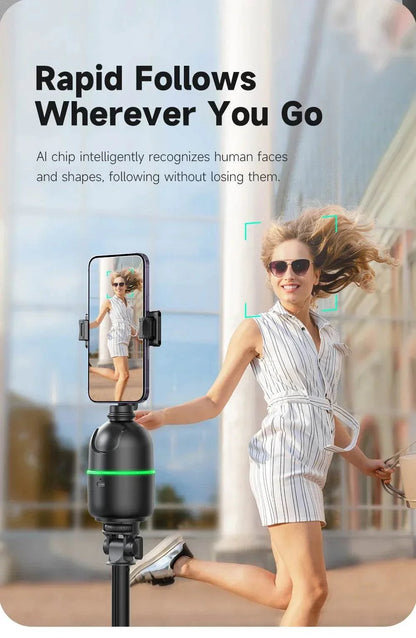 360° Smart Auto Face Tracking Gimbal Stabilizer Tripod