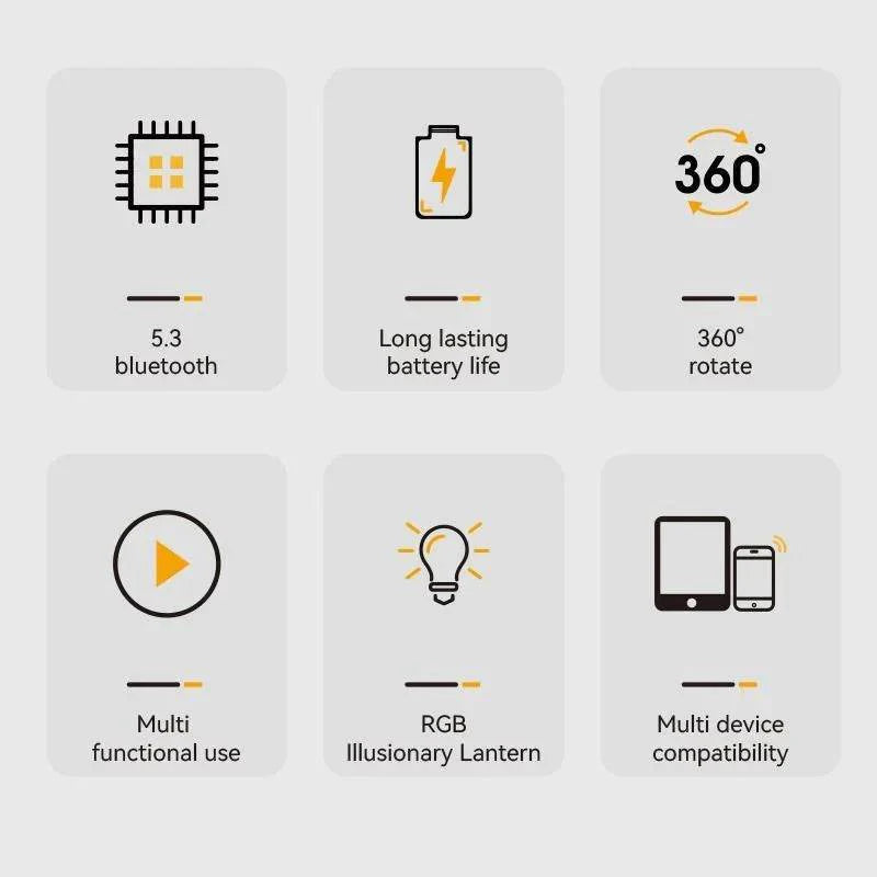 New Cell Phone Holder Stand With LED Light Bluetooth Speaker