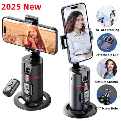 2025 New 360 Rotation Gimbal Stabilizer for Live Photography