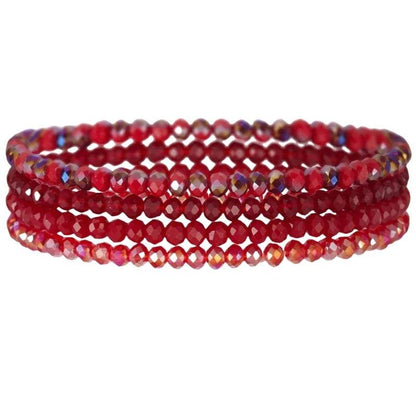 Vibranting Beaded Bracelet Set for Trendy Women Fashion