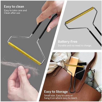 Portable Lint Remover for Clothes and Fabrics Cleaning Tool