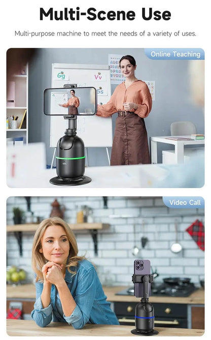 360° Smart Auto Face Tracking Gimbal Stabilizer Tripod