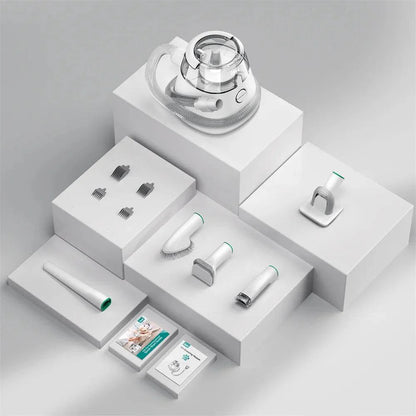 INSE P20 Pet Grooming Kit & Vacuum Suction for Hair Cleanup