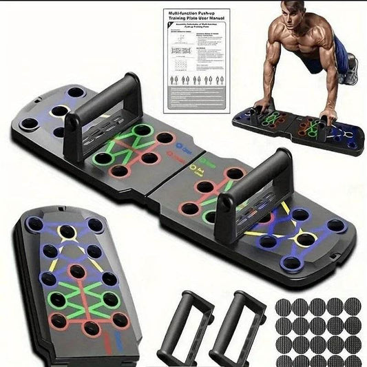 Solid Push Up Board Multi-Functional Home Workout System