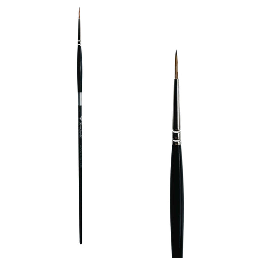 Trekell Legion Synthetic Mongoose Long Handle Artist Brush - Size #1 Liner