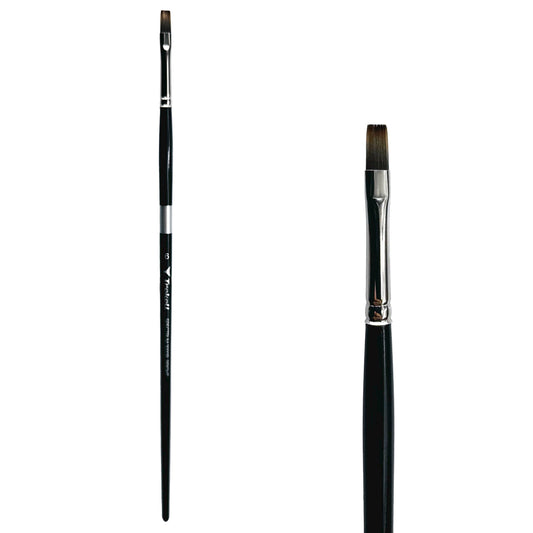 Trekell Spectrum Long Handle Artist Brush - Size #6 Bright