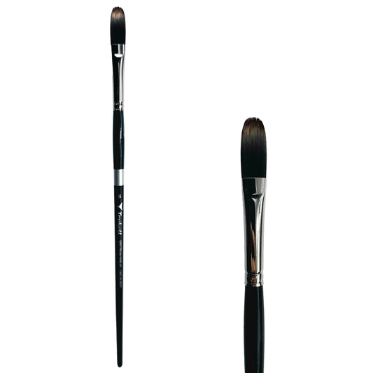 Trekell Spectrum Long Handle Artist Brush - Size #6 Long Filbert