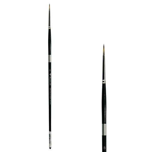 Trekell Spectrum Long Handle Artist Brush - Size #6 Round