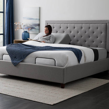 L600 Twin XL Adjustable Bed Base with Zero Gravity, Bluetooth, Massage, USB Ports & App Control