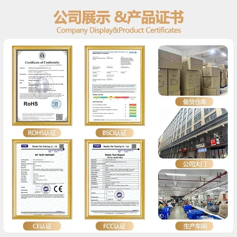 P9Promax Headset Wireless Bluetooth Stereo Headset Lead Cotton Type-C Charging Factory Direct