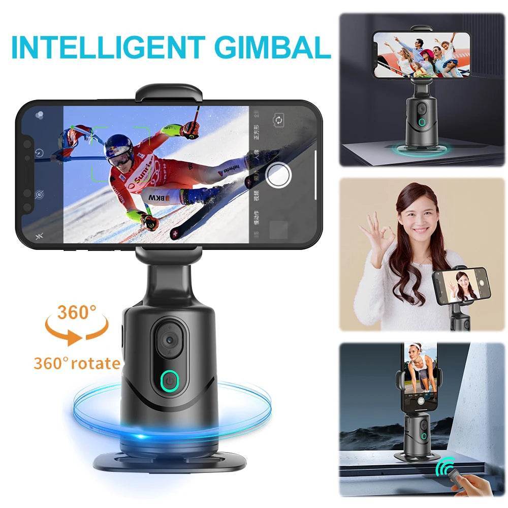 Auto Face Tracking Tripod for TikTok Video Creation