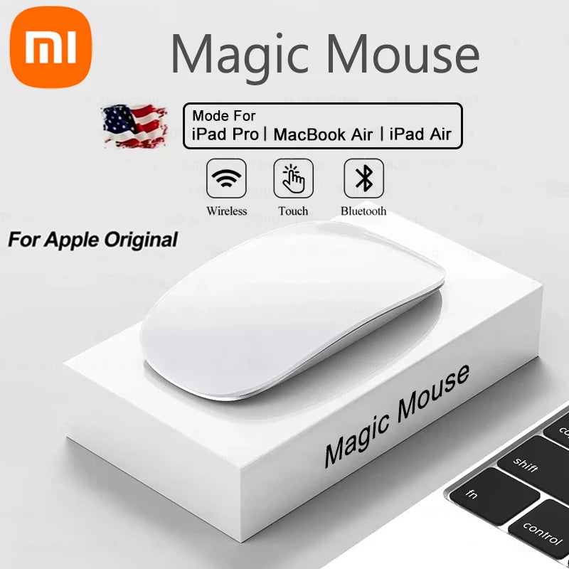 Wireless Mouse Original Multi-Touch Surface Magic Mouse for APPLE Macbook Pro Air Mini Laptop Tablet PC Ipad Bluetooth5.0