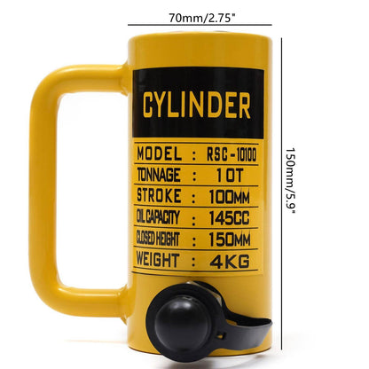 Portable Hydraulic Cylinder Short Jack for Auto Repairs