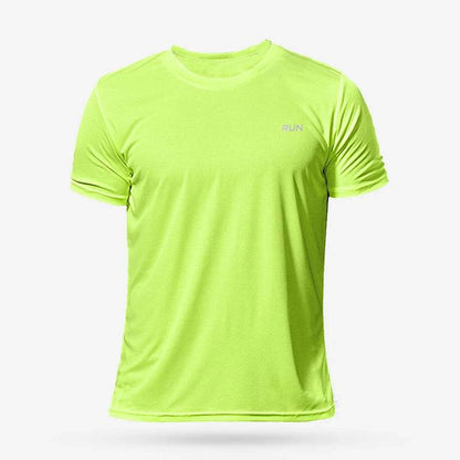 Men's Quick Dry Sports T-Shirts - Compression Running & Soccer Jerseys for Gym Fitness