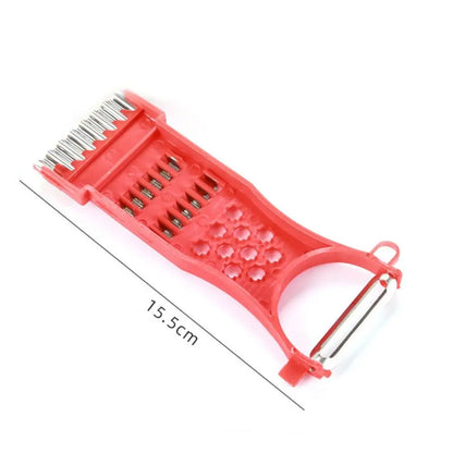 Multifunctional Vegetable Peeler Plastic Fruit Grater Stainless Steel Fruit Cutter Cooking Gadgets New Kitchen Utensils