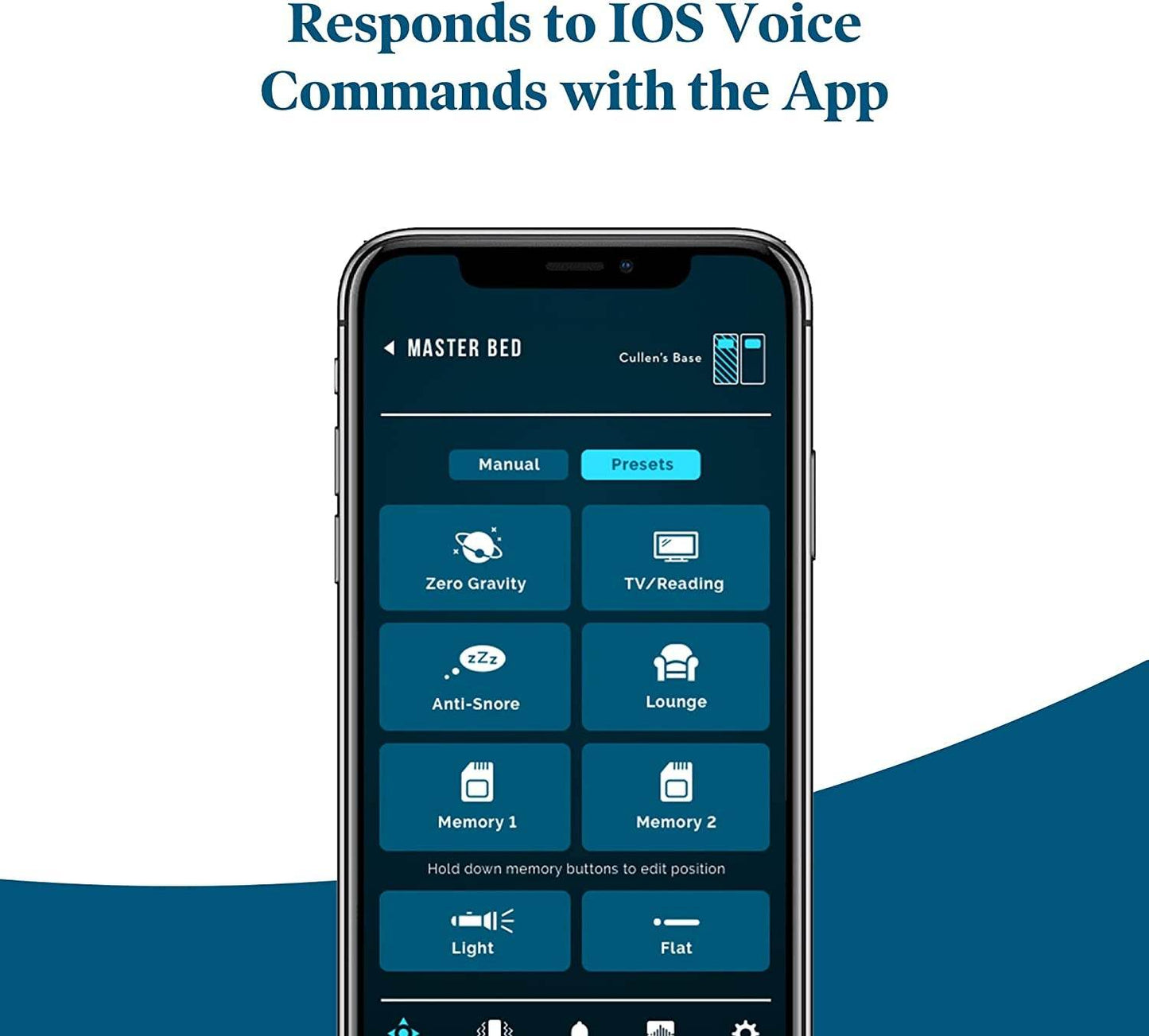 L600 Twin XL Adjustable Bed Base with Zero Gravity, Bluetooth, Massage, USB Ports & App Control