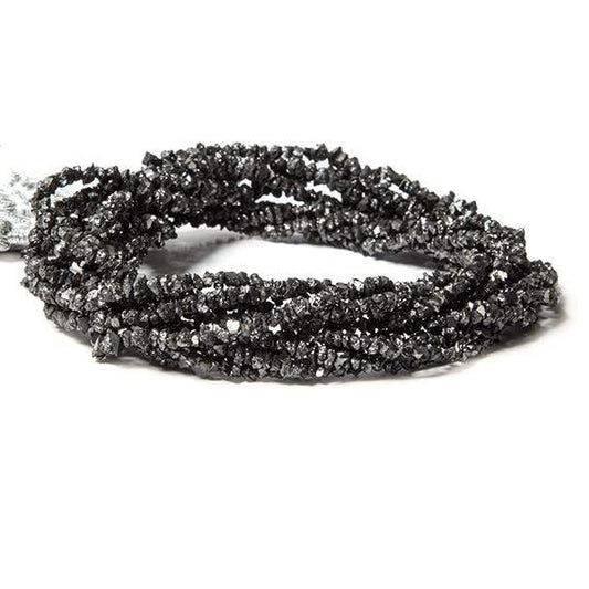 Black Diamond Beads Unfaceted Nugget