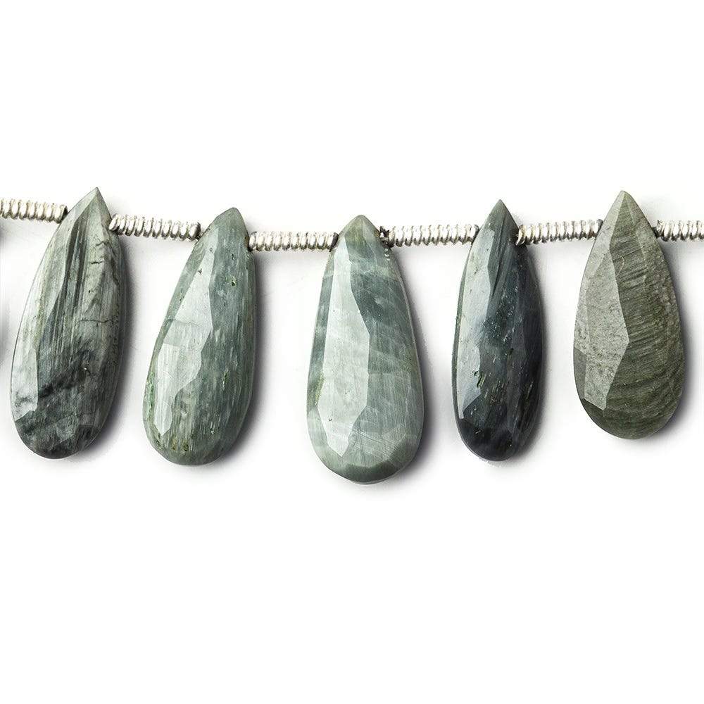 Black Tiger Eye Pear Briolette