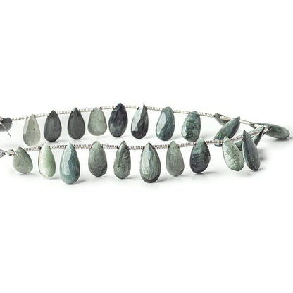 Black Tiger Eye Pear Briolette