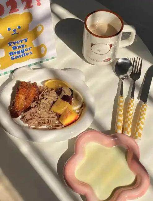 Cute Bear-Themed Flatware Set for Fun Mealtime Adventures