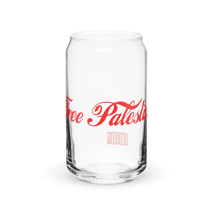 Free Palestine Can-shaped Glass - 2 Options
