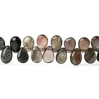 Cat's Eye Scapolite Plain Pear Beads, 7.5 inch, 6x4mm average, 67 pieces