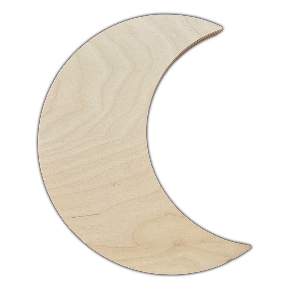 Trekell Crescent Moon Panel - Wooden Painting Halloween Canvas