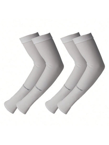 Unisex Sun Protection Sleeves for Outdoor Sports - Ice Silk Cycling and Driving Hand Sleeves, Single Pack