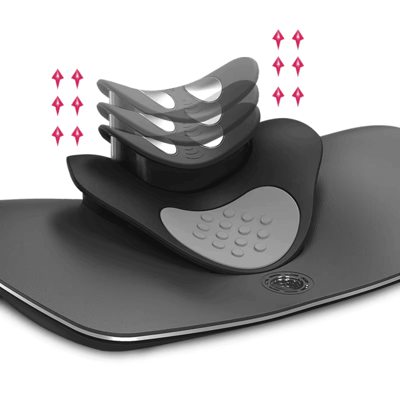 Electric Heat Therapy Massage Products Cervical Massager Traction Machine Pillow For Neck And Shoulder Massage